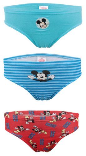 Disney Minnie kids lingerie, underwear 3 pieces per pack 110/116 cm