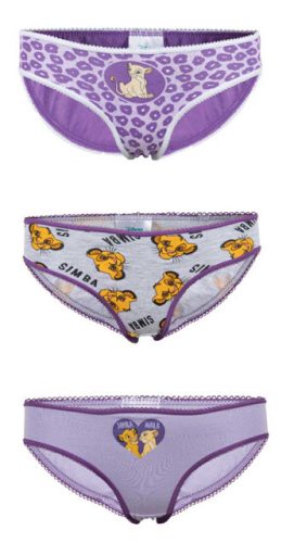 Disney The Lion King Simba kids underwear, panties 3 pieces/packet 110/116 cm
