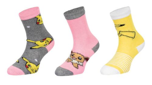 Pokémon Pika-Eevee Kids' Socks 23/26