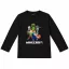 Minecraft Battle Back Battle Black kids' long-sleeve shirt, top 6 years / 116 cm