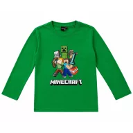   Minecraft Battle Green children's long-sleeve shirt, top 6 years / 116 cm