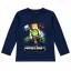 Minecraft Alex Adventure Blue children's long-sleeved shirt, top 6 years / 116 cm