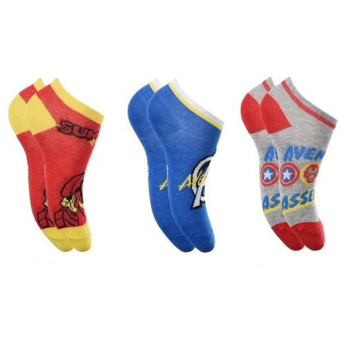 Avengers children's no-show socks 31/34