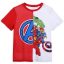 Avengers Team Red kids' short t-shirt, top 4 years / 104 cm