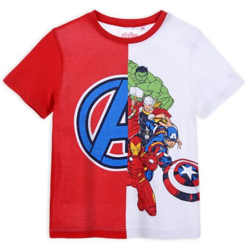 Avengers Team Red children's short t-shirt, top 6 years / 116 cm