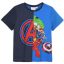 Avengers Team Blue children's short t-shirt, top 4 years / 104 cm