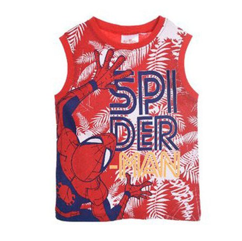 Spiderman Leaf Red kids t-shirt, top 8 years / 128 cm