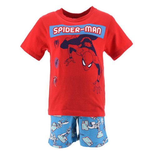 Spiderman Climb Red children's short pajamas 6 years / 116 cm