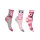 Peppa Pig Sparkle Steps Grey children's socks 31/34