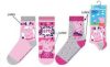 Peppa Pig Sparkle Steps Grey children's socks 31/34