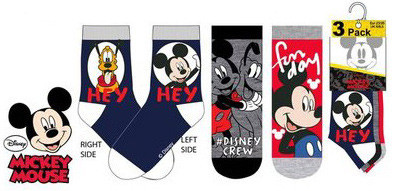 Disney Mickey kids sock 31/34