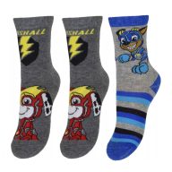 Paw Patrol Mighty Grey children's socks 31/34