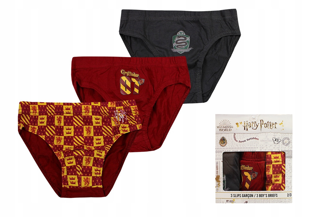 Harry Potter kids lingerie, underwear 3 pieces/pack 4/5 years - Javoli