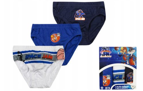 Space Jam kids lingerie, underwear 3 pieces/pack 6/8 years