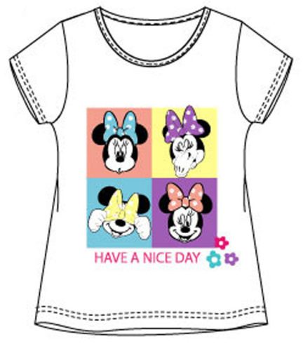 Disney Minnie Nice Day kids short sleeve t-shirt, top 4 years
