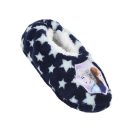 Disney Frozen Stars Blue children's winter slippers size 23/26