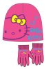 Hello Kitty Kids Hat + Gloves Set 52 cm