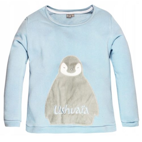 Ushuaia Penguin Arctic Blue Women's Sweater L