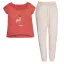 Ushuaia Peach Deer women's pajama L