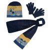 Disney Minnie Rain kids hat + scarf + glove set 52 cm