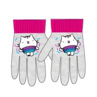 Gabby's Dollhouse Love Grey children's gloves
