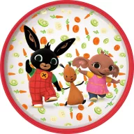 Bing Happy Carrots non-slip micro dinner plate