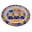 Minions Striped micro flat plate 22 cm