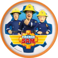 Fireman Sam Rescue Mission non-slip micro plastic flat plate