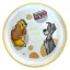 Disney Lady and the Tramp Best non-slip micro flat plate
