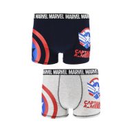   Avengers Marvel, Captain America Men's Boxer Shorts 2 Pack S