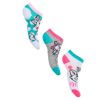 Disney Marie Dots Green children's no-show socks 31/34