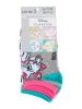 Disney Marie Dots Green children's no-show socks 31/34