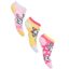 Disney Marie Dots Yellow  children's no-show socks 27/30