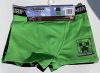 Minecraft kids boxer shorts 2 pieces/pack 10 years