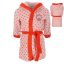 Peppa Pig Pink Polka children's bathrobe 5 - 6 years / 110 - 116 cm