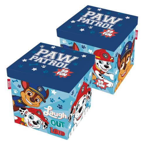 Paw Patrol toy storage 30×30×30 cm