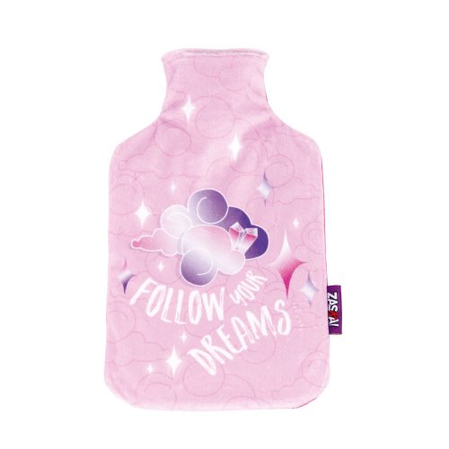 Unicorn dreams hot water bottle 2 l
