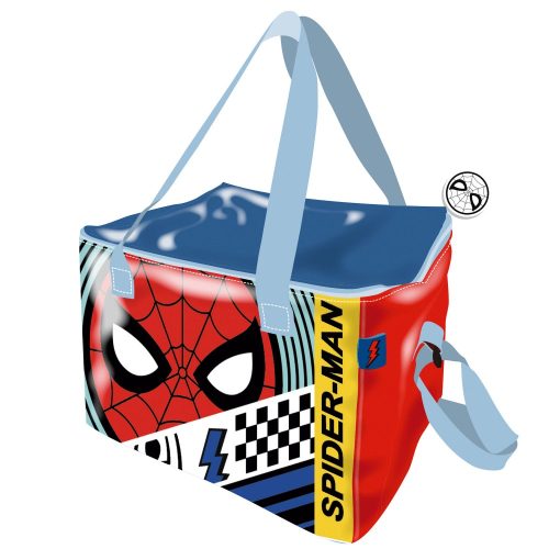 Spiderman Race thermo lunch bag bag, cooler bag 22,5 cm