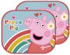Peppa Pig Rainbow sunvisor for window 2 pieces
