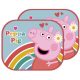 Peppa Pig Rainbow sunvisor for window 2 pieces