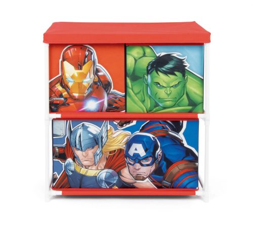 Avengers Toy Storage Organizer 3 compartments 53x30x60 cm