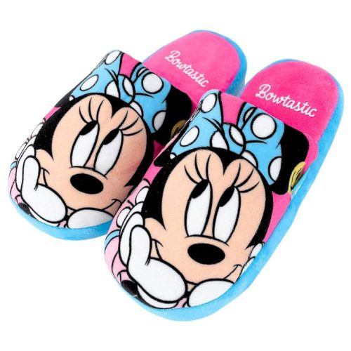 Disney Minnie Bowtastic kids winter slippers 26-32