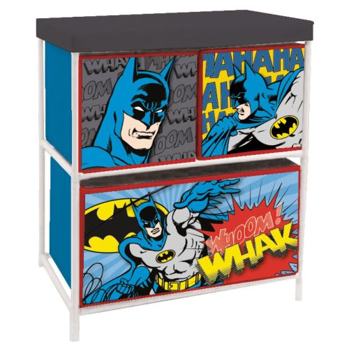 Batman Toy Storage Organizer 3 compartments 53x30x60 cm