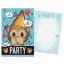 Emoji  Blue Party Invitation