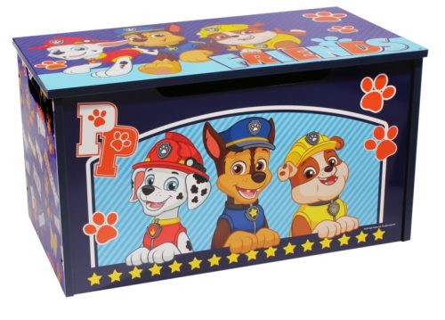 Paw Patrol wood toy storage 55,5x29,5x30 cm