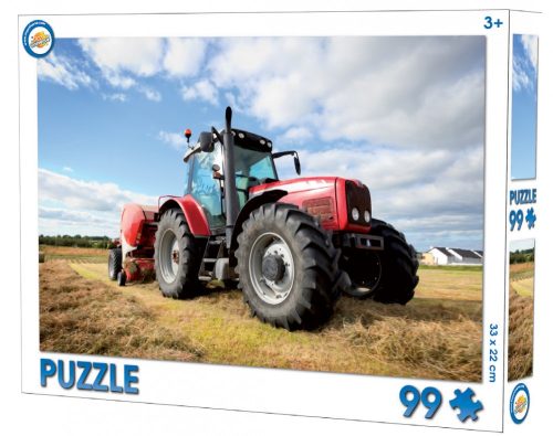 Tractor puzzle 99 pieces