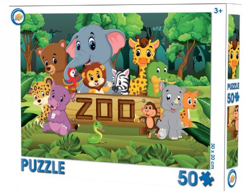 Zoo puzzle 50 pieces