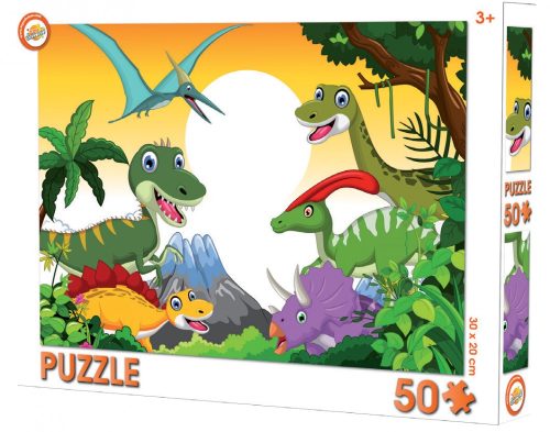 Dinosaur puzzle 50 pieces