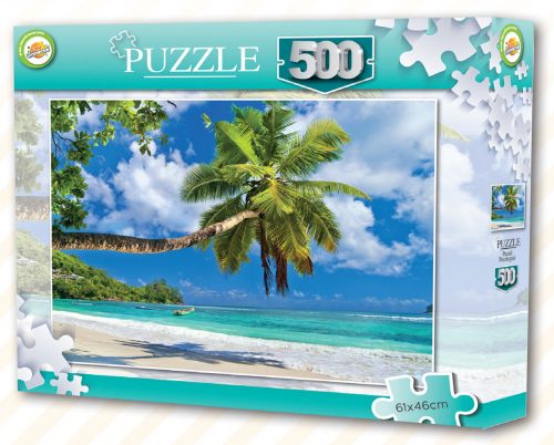 Seychelles Beach puzzle 500 pieces