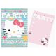 Hello Kitty Party invitation card
